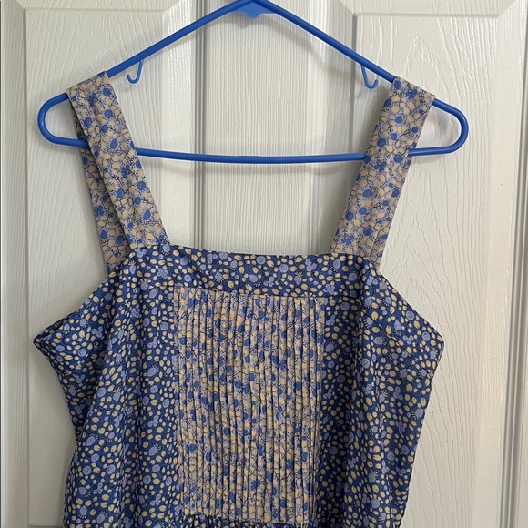 Pomegranate Chic Blue Patterned Maxi Dress - Picture 6 of 6